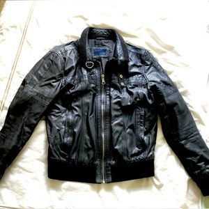 Black Leather Zara Jacket
